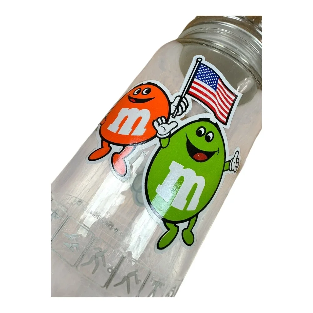 M&Ms Glass Jar Unisex OS Clear Good 1984 Los Angeles Olympic Games USA XXIII